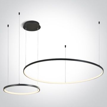One Light Decorative 63150A/B/W Függőlámpa 1x65W/LED 3000K 4800lm IP20