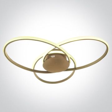 One Light Decorative 63154D/CH/W Plafonlámpa 1x60W/LED 3000K 4200lm IP20