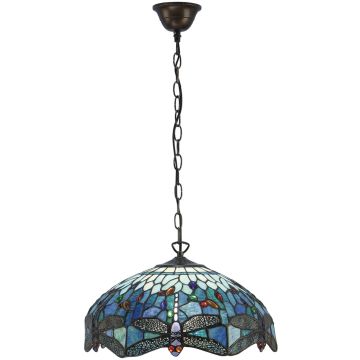 Endon DRAGONFLY BLUE 64080 Függőlámpa 3x60W/E27 IP20