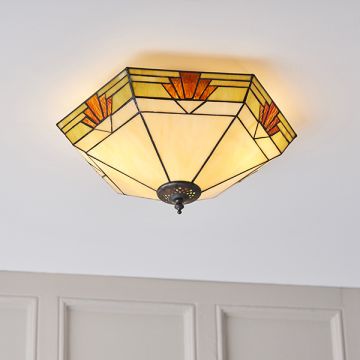 Endon NEVADA 64284 Süllyesztett mennyezeti lámpa 2x60W/E27 IP20