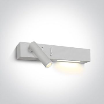 One Light Reading Spots 65146/W/W Fali lámpa 1x3W|1x6W/LED 3000K 480lm IP20