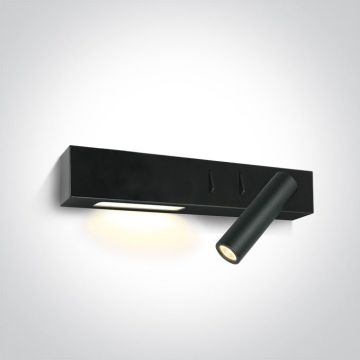 One Light Reading Spots 65146A/B/W Fali lámpa 1x3W|1x6W/LED 3000K 480lm IP20