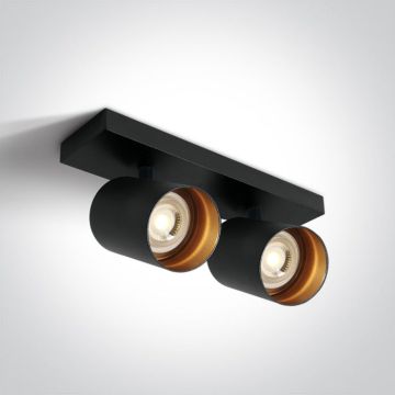 One Light The Retro 65205N/B Spotlámpa 2x10W/GU10 IP20