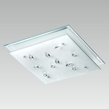 Prezent IKAROS KRISTAL 65107 Süllyesztett mennyezeti lámpa 3x60W/E27 IP20