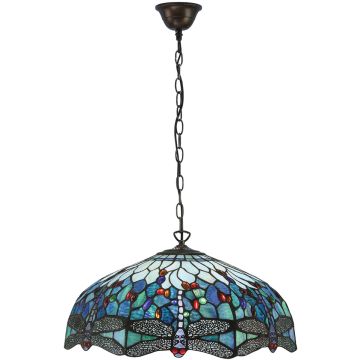 Endon DRAGONFLY BLUE 66148 Függőlámpa 3x60W/E27 IP20