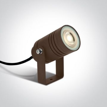 One Light Garden Spots 67198G/BR Kerti reflektor 1x10W/GU10 IP65