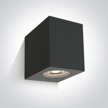 One Light Outdoor Cube 67142H/AN Fali lámpa 1x6W/GU10 IP65