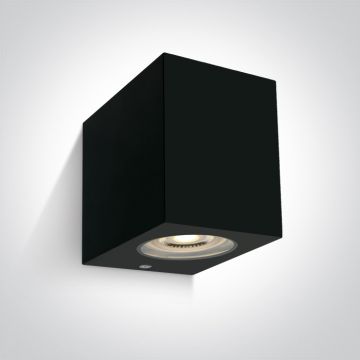 One Light Outdoor Cube 67142H/B Fali lámpa 1x6W/GU10 IP65