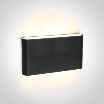 One Light Outdoor Slim Range Up & down 67376A/AN/W Fali lámpa 2x6W/LED 3000K 420lm IP54