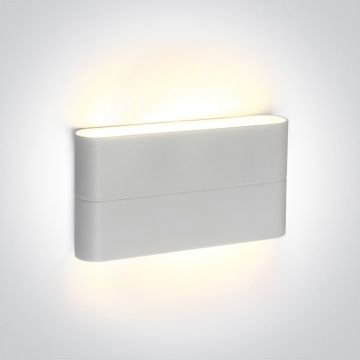 One Light Outdoor Slim Range Up & down 67376A/W/W Fali lámpa 2x6W/LED 3000K 420lm IP54