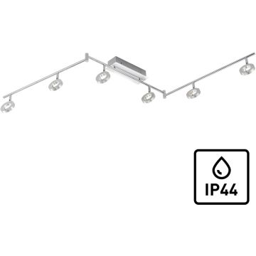 Paul Neuhaus SILEDA 6787-96 Spotlámpa 6x41W/LED 3000k 4500lm ip44
