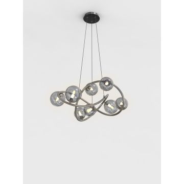 Aviano Lighting NANCY 7014-805 Függőlámpa 8x3,5w/g9 3000k 3120lm