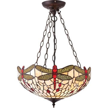 Endon DRAGONFLY BEIGE 70759 Függőlámpa 3x60W/E27 IP20