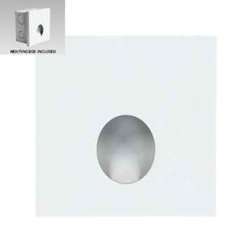 Prezent STEP LIGHT OLIVE 70433 Beépíthető lépcsőházi lámpa 1x1W/LED 50lm IP20