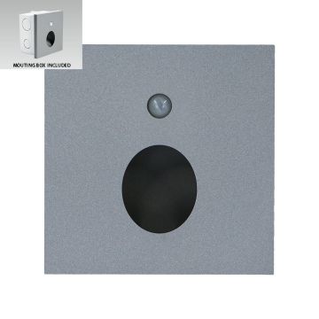 Prezent STEP LIGHT OLIVE SENSOR 70434 Beépíthető lépcsőházi lámpa 1x1W/LED 50lm IP20