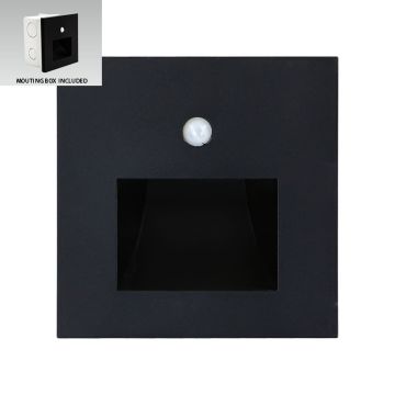 Prezent STEP LIGHT SUNNY SENSOR 70418 Beépíthető lépcsőházi lámpa 1x1W/LED 60lm IP20