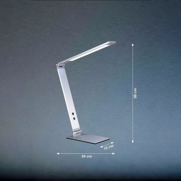 Fischer&Honsel Geri 98140 Asztali lámpa 1x8W/LED 2700K 810 lm IP20