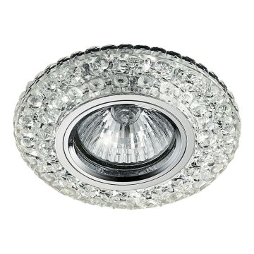 Prezent ELEGANT DOUBLE LIGHT 71095 Beépíthető spotlámpa 1x50W/GU10|1x3W/LED 380lm IP20