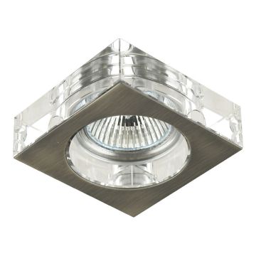 Prezent ELEGANT GLASS FIX 71009 Dekoratív mennyezeti spotlámpa 1x50W/GU10 IP20