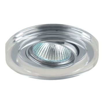 Prezent ELEGANT GLASS MOVABLE 71036 Beépíthető spotlámpa 1x50W/GU10 IP20