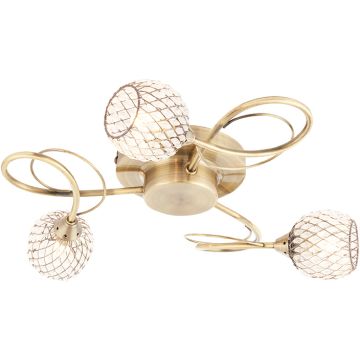 Endon AHERNE 73758 Plafonlámpa 3x33W/G9 IP20