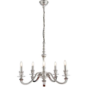 Endon FINSBURY 73598 Csillár 5x60W/E14 IP20