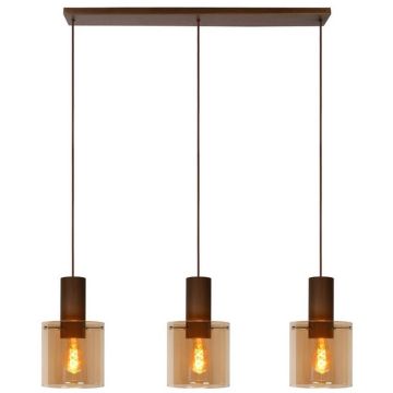 Lucide TOLEDO 74405/03/62 Függőlámpa 3x40w/e27 ip20
