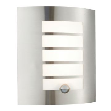 Endon BIANCO LED PIR 75931 Fali lámpa 7W/LED 3000K 470LM IP44