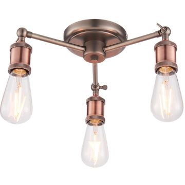 Endon HAL 76124 Plafonlámpa 3x40W/E27 IP20