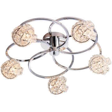 Endon TALIA 76595 Plafonlámpa 5x28W/G9 IP20