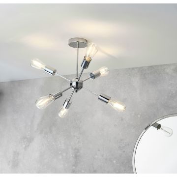 Endon RUBENS 79469 Plafonlámpa 6x40W/E27 IP20