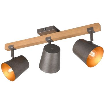 Trio BELL 801900367 Spotlámpa 3x25w/e14 ip20