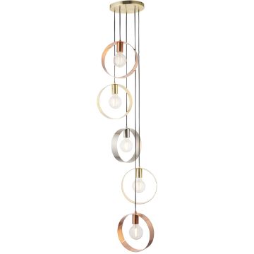 Endon HOOP 81923 Függőlámpa 5x40W/E27 IP20