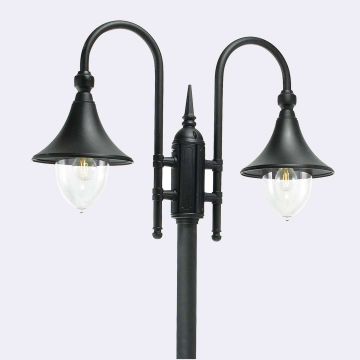 Norlys FIRENZE 820B Utcai lámpa 2x9W/E27 IP54
