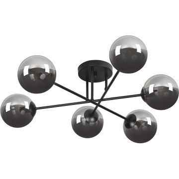 Emibig BRENDI 832/6B Plafonlámpa 6x3W/E14/T26 IP20