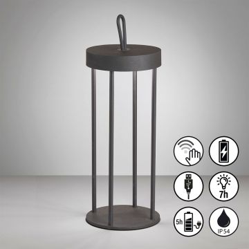 Fischer&Honsel Kante 850333 Asztali lámpa 1x3W/LED 3000K 290lm IP54