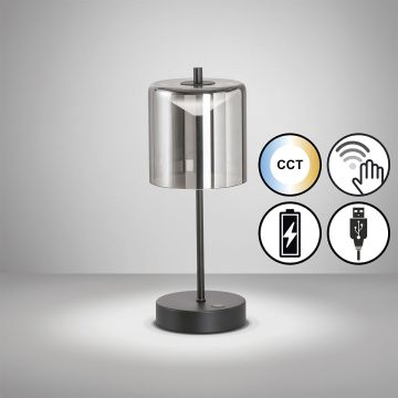 Fischer&Honsel Riva 850290 Asztali lámpa 1x2W/LED 3000K/4750K/6500K 240lm IP20