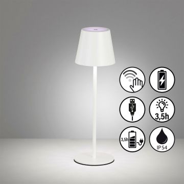 Fischer&Honsel Viletto 850354 Asztali lámpa 1x2W/LED 3000K 190lm IP54