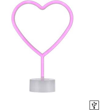 Paul Neuhaus NEON-HERZ 85028-87 Fali lámpa 1x1W/LED multikolor 1lm ip20