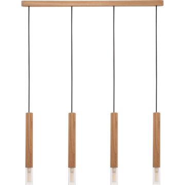 Zuma Line MADERA 8620403 Függőlámpa 4x28W/G9 IP20