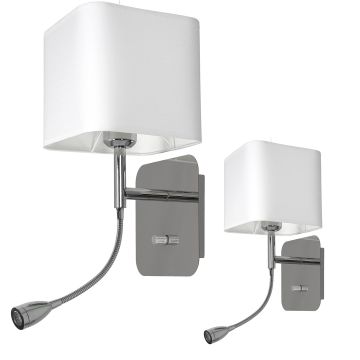 Milagro NAPOLI ML63600 Fali lámpa 1xE27+ 1W LED 4000K 90LM IP20