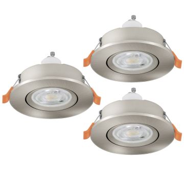 Eglo BARRANCO GU10 902259 Beépíthető spotlámpa 3x4.5W/GU10 ip20