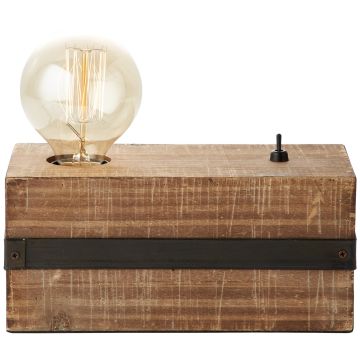 Brilliant WOODHILL 93722/76 Asztali lámpa 1x30W/E27 IP20