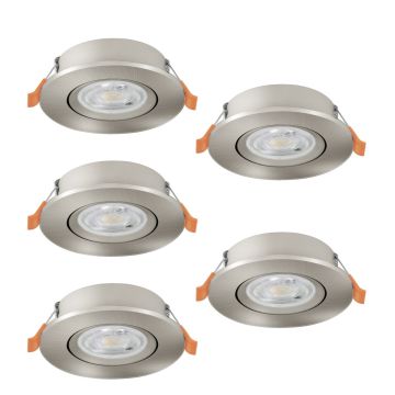 Eglo BARRANCO 902269 Beépíthető spotlámpa 5x4.5W/LED 2700K, 4000K, 6500K 5X450lm ip20
