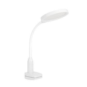 Eglo LAURO 902177 Asztali lámpa klipsszel 1x5.5W/LED 2700K, 4000K, 6500K 600lm ip20