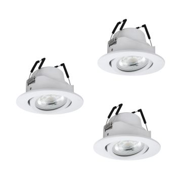 Eglo SALICETO-Z 902286 Beépíthető spotlámpa 3x4.9W/LED 2700-6500K 3X490lm ip20