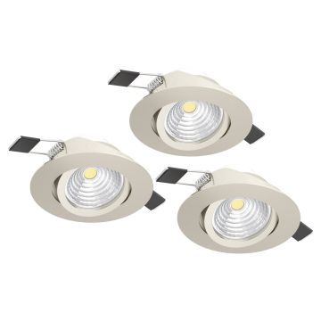 Eglo SALICETO 902282 Beépíthető spotlámpa 3x6W/LED 4000K 3X580lm ip20