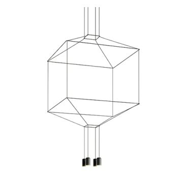 King Home FLUSSO 91906 Függőlámpa 4x3W/G9 3000K 960LMLM IP20