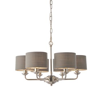 Endon HIGHCLERE 94381 Csillár 6x28W/E14 IP20