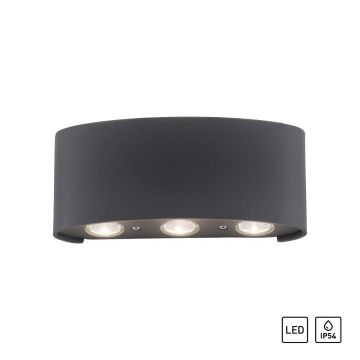 Paul Neuhaus CARLO 9488-13 Fali lámpa 6x0,8W/LED 3000K 510LM IP54